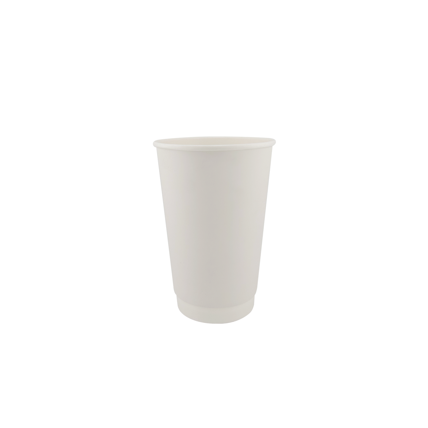 8oz Double Wall Hot Cup White (90mm)