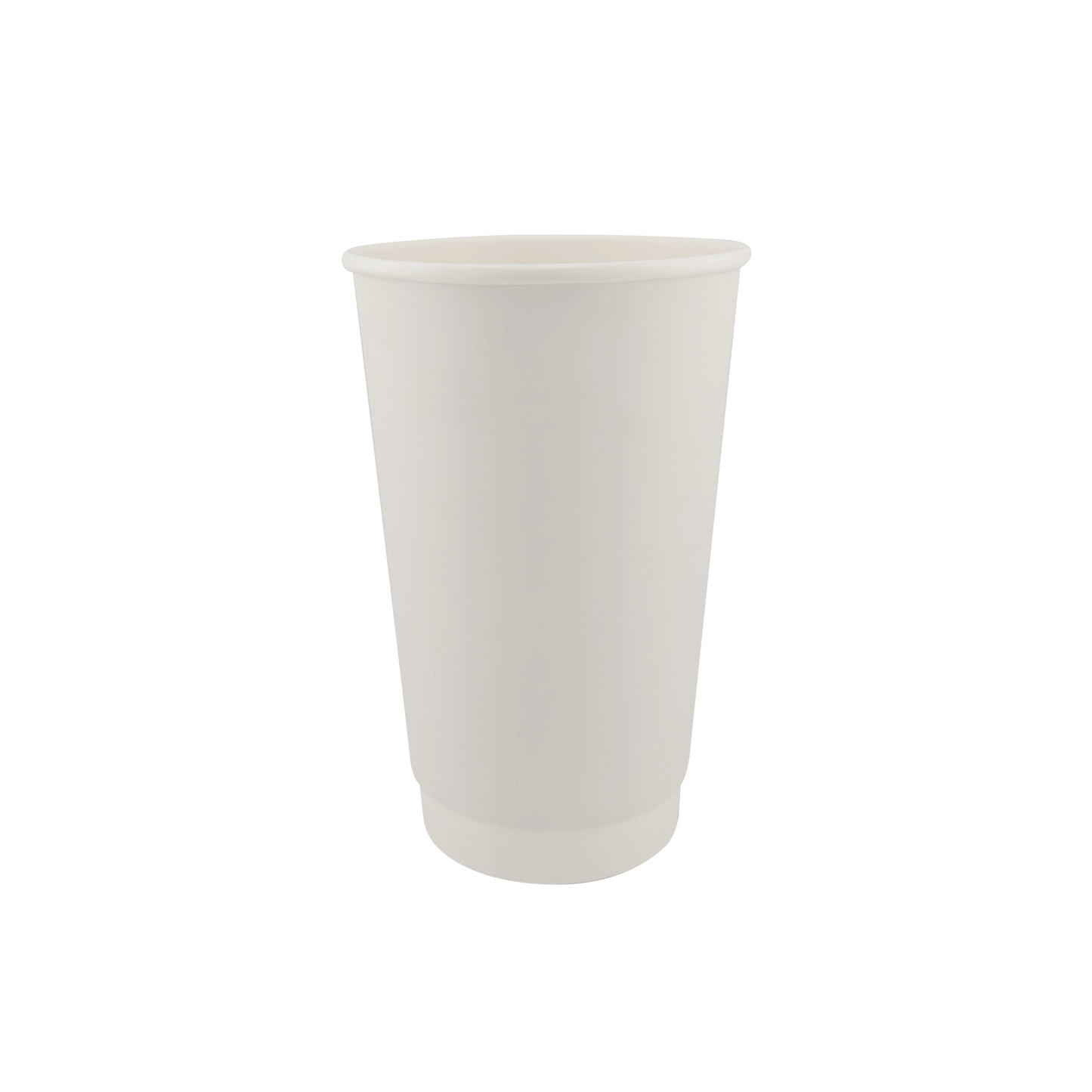 16oz Double Wall Hot Cup White (90mm)