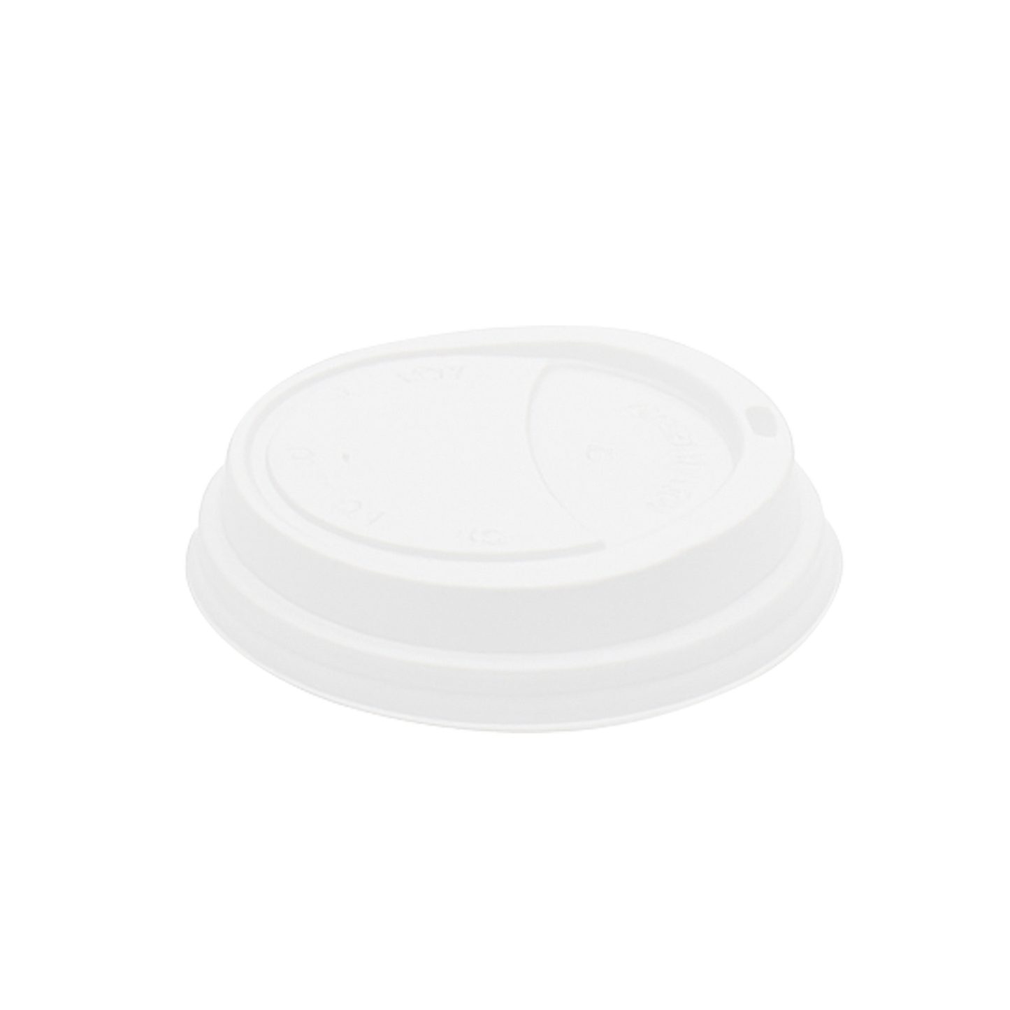 Coffee Cup PS Lid 90mm White