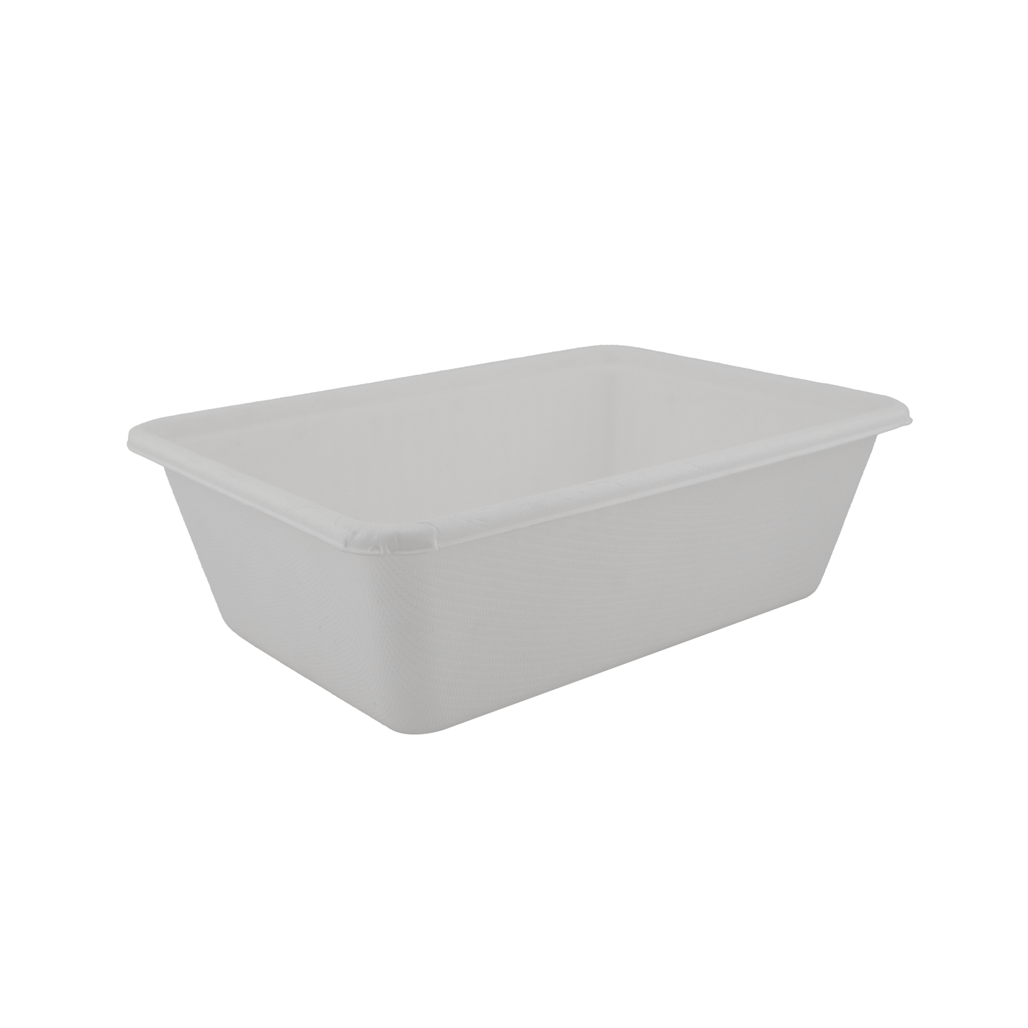 750ml Rectangular Sugarcane White Base