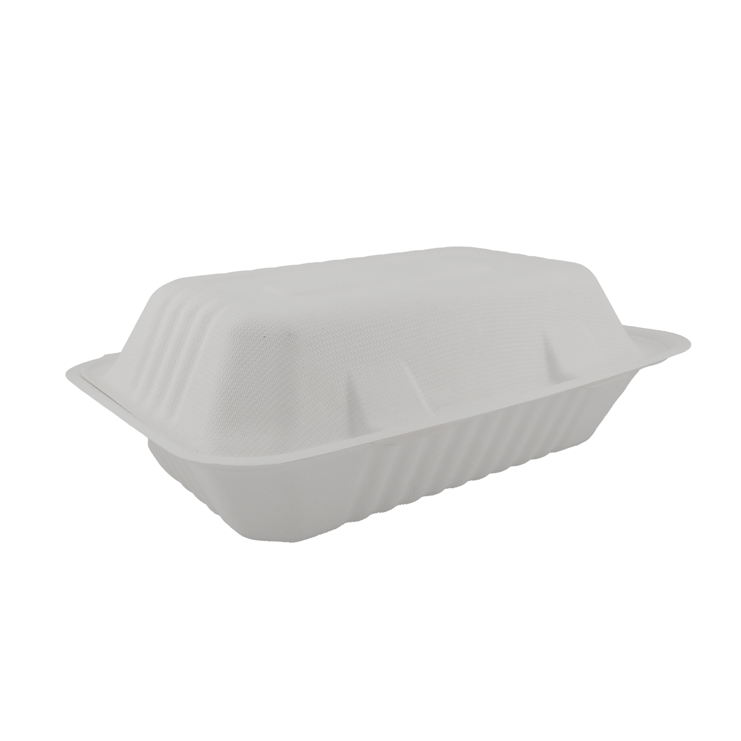Snack Box Large White Clamshell 9" x 6"