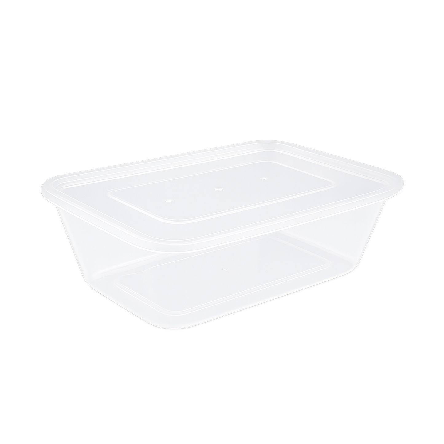 500ml Rectangular Base and Lid (250 Base x 250 Lid)