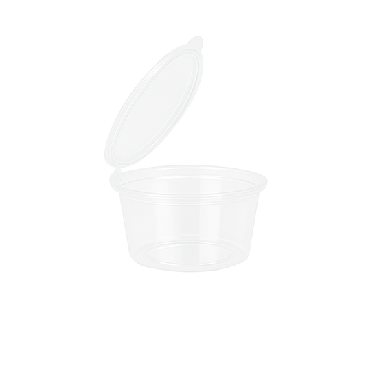 60ml Hinged Portion Cup