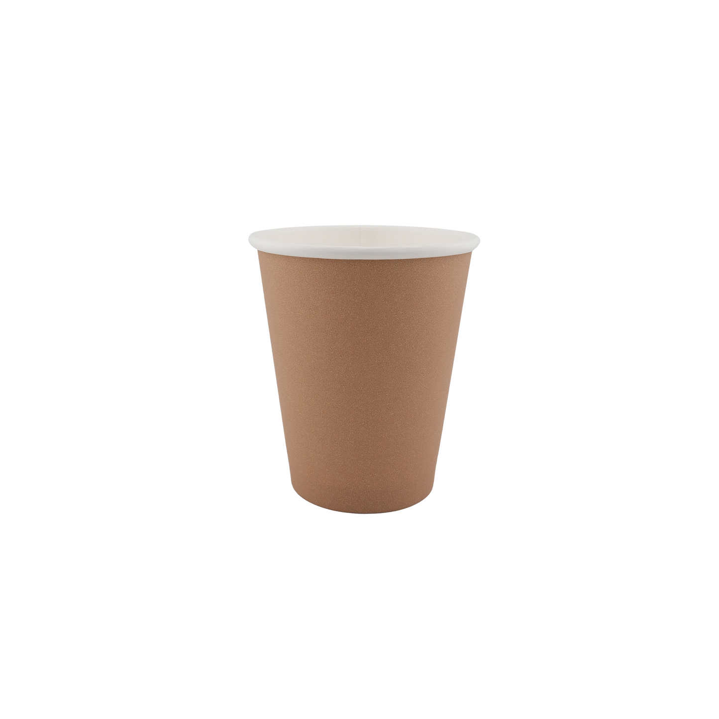 6oz Single Wall Hot Cup Kraft  (80mm)