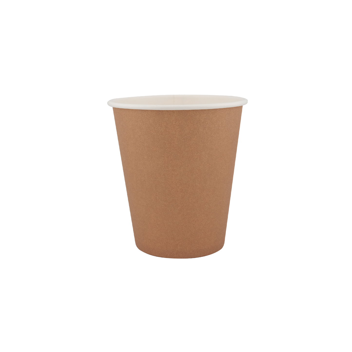 12oz Single Wall Hot Cup Kraft (90mm)