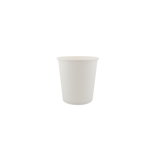 4oz Single Wall Hot Cup White  (62mm)