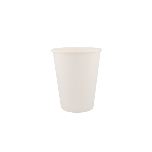 8oz Single Wall Hot Cup White (80mm)