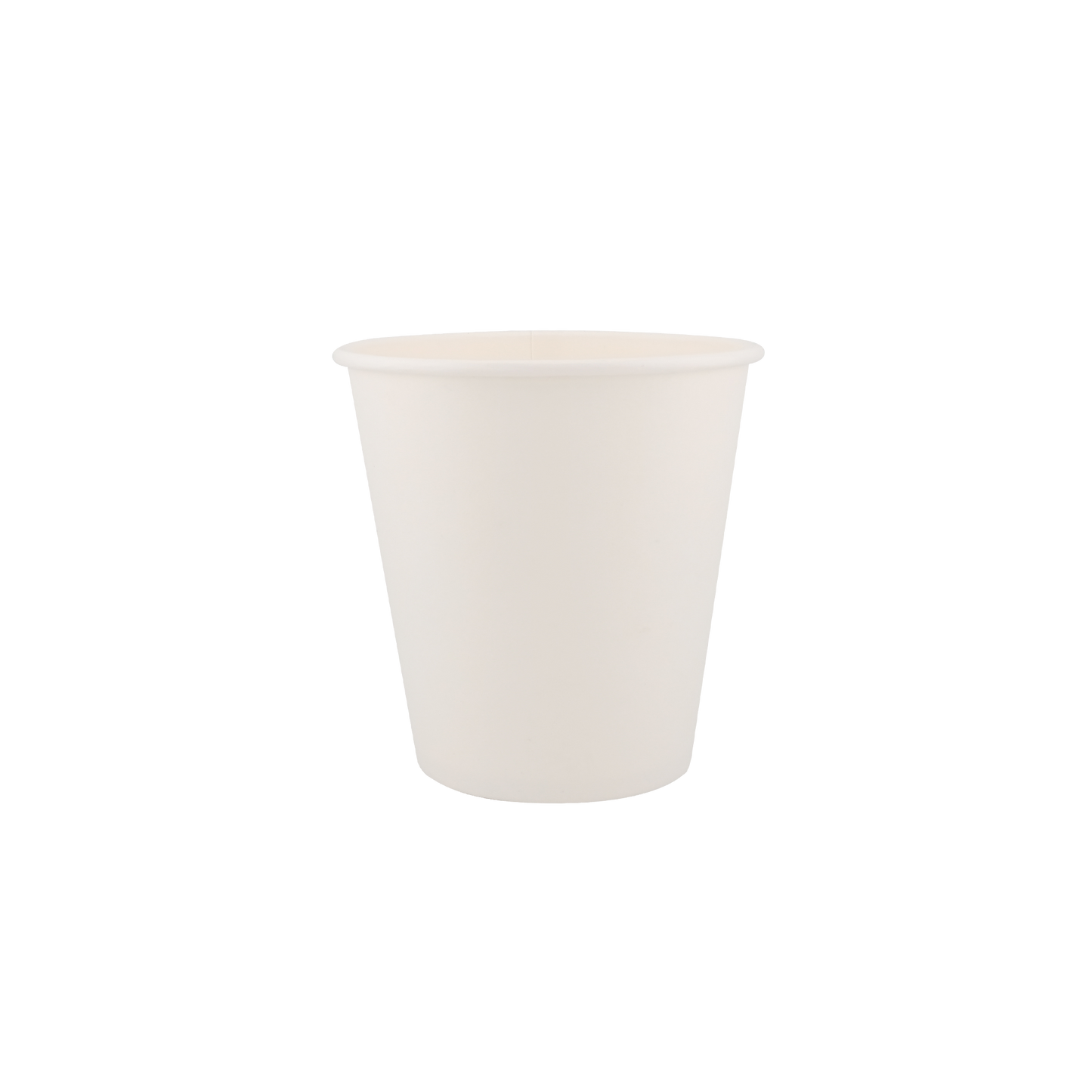 8oz Single Wall Hot Cup White (90mm)