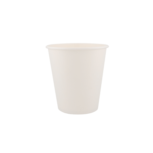 12oz Single Wall Hot Cup White (90mm)