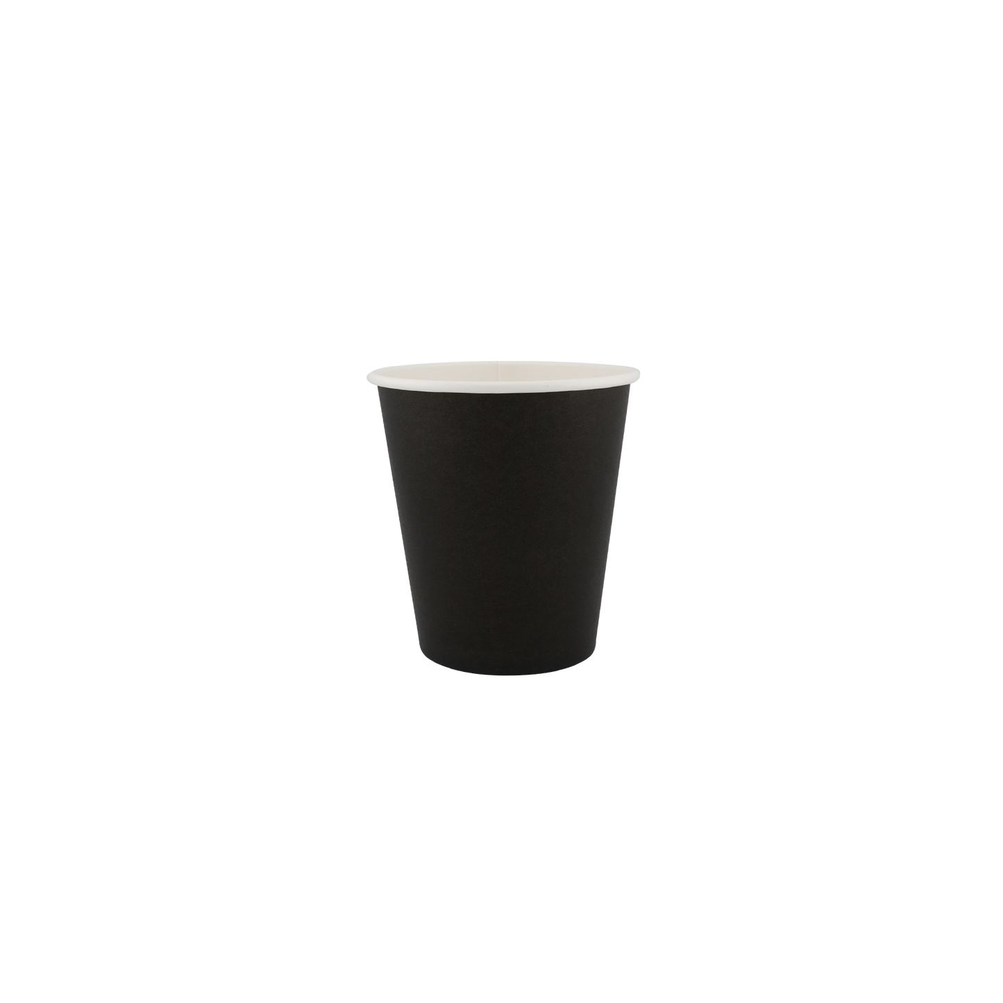 4oz Single Wall Hot Cup Black  (62mm)