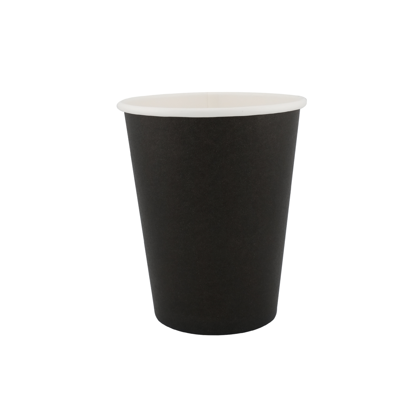 16oz Single Wall Hot Cup Black (90mm)