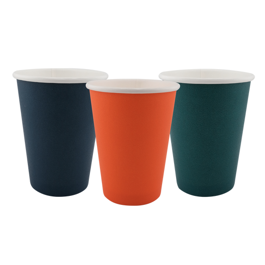 12oz Single Wall Hot Cup Deep Brew (90mm)