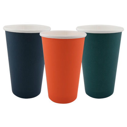 16oz Single Wall Hot Cup Deep Brew(90mm)