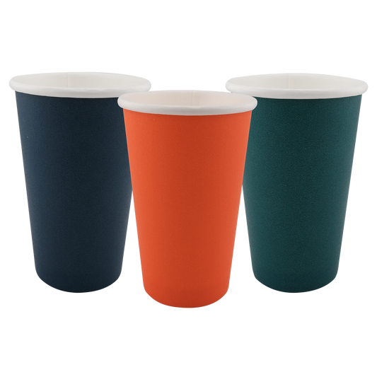 16oz Single Wall Hot Cup Deep Brew(90mm)