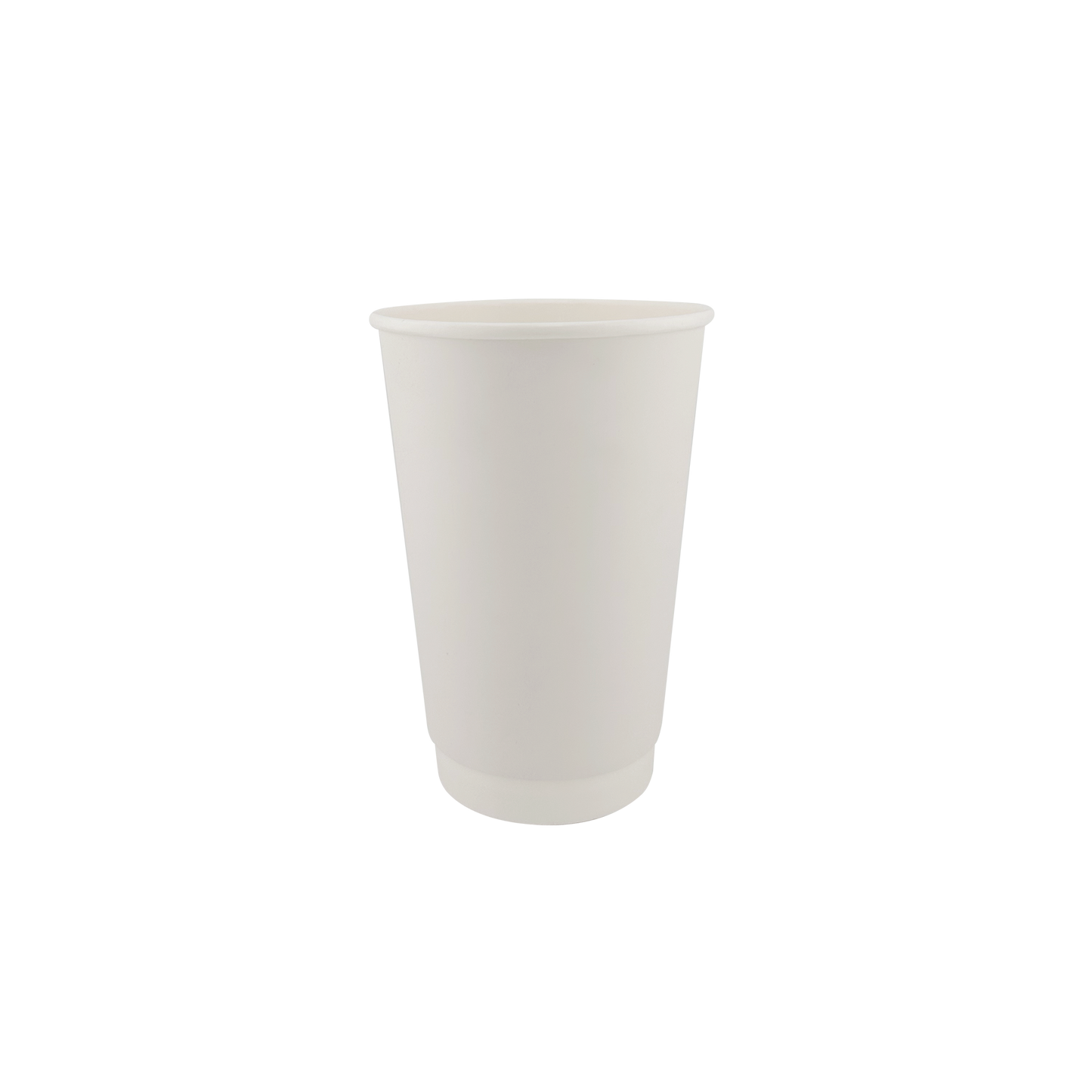 12oz Double Wall Hot Cup White (90mm)