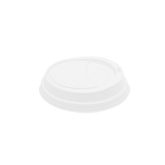 Coffee Cup PS Lid 80mm White
