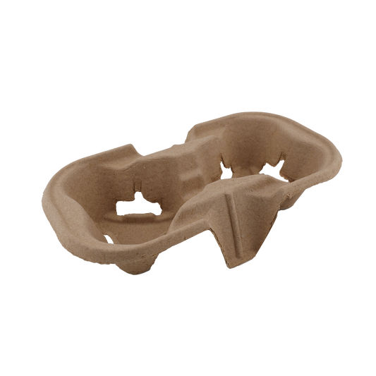 2 Cup Pulp Coffee Tray Holder