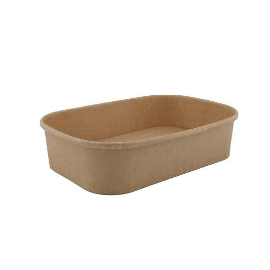 500ml Rectangular Kraft Base