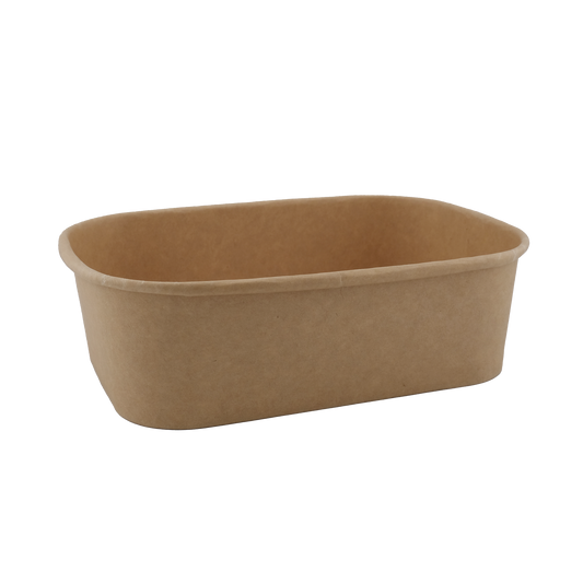 650ml Rectangular Kraft Base