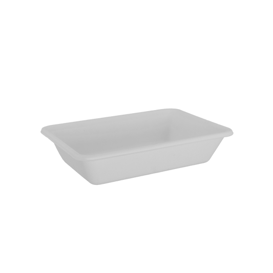 500ml Rectangular Sugarcane White Base