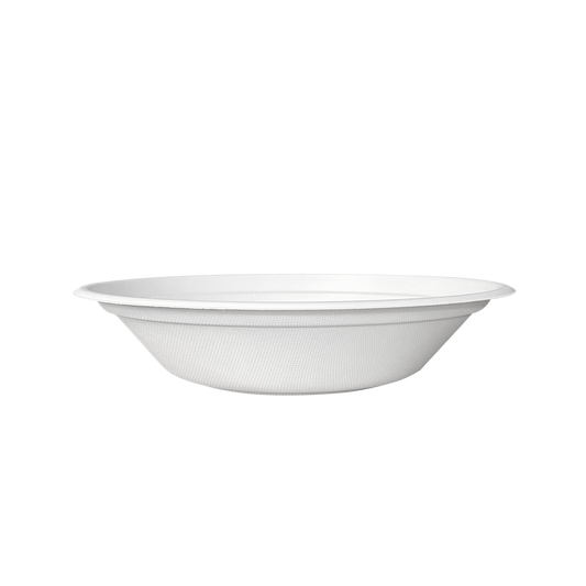 24oz Salad Bowl Sugarcane White