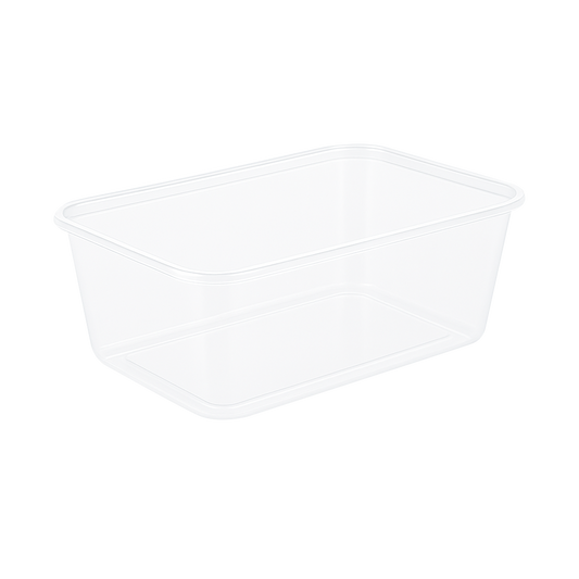 1000ml  Rectangular Base PP