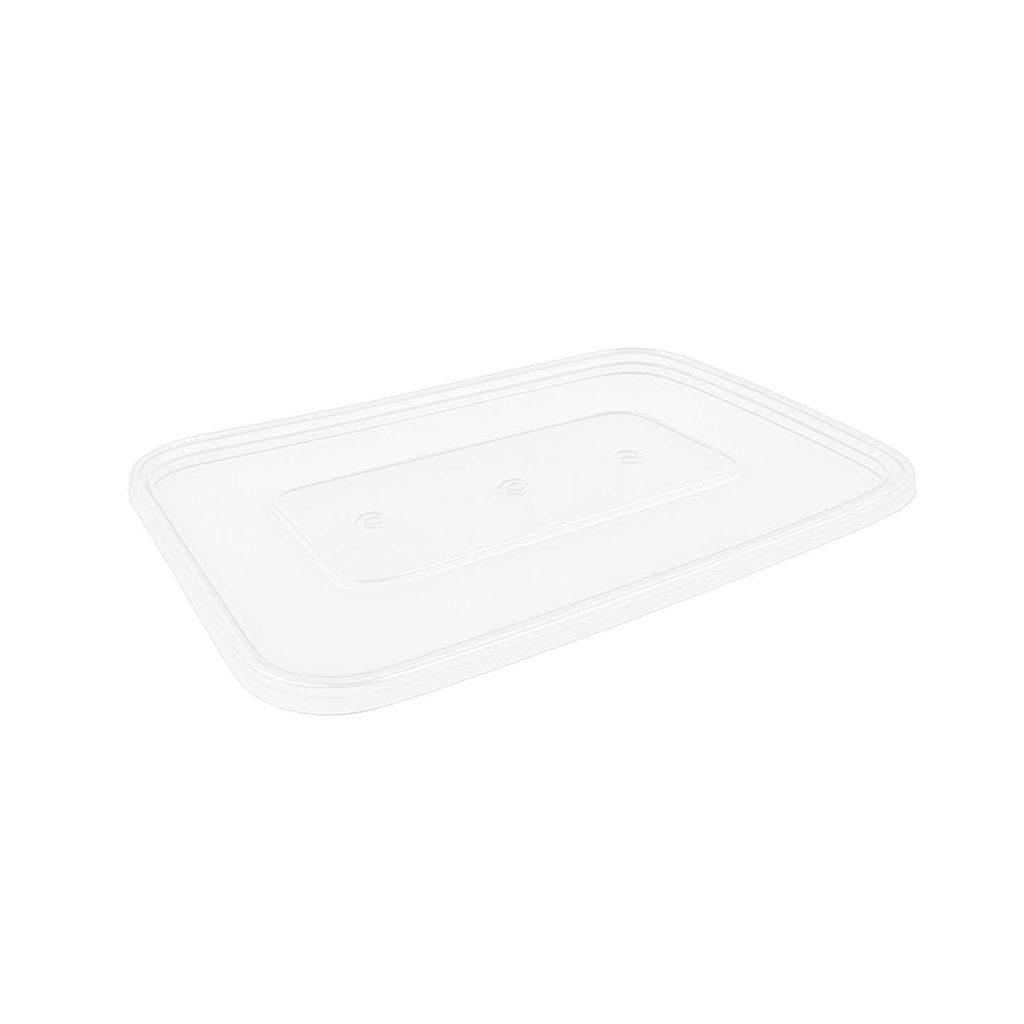500-1000ml Lid Plastic Rect Takeaway Container