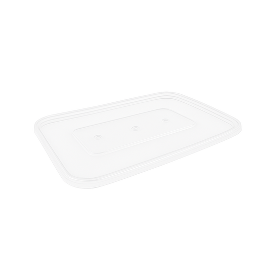 500-1000ml Lid Plastic Rect Takeaway Container